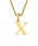 BROTHERHOODiuU[tbhj́uyearyearzBlock Letter Initial Charm Necklace uGoldFT[WJXeX316L+14KbLvilbNXjvbX