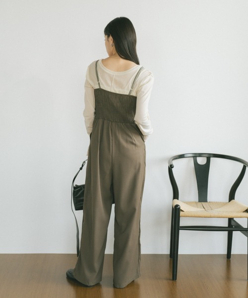 新品maison raview バイカラーロンパース バイカラーデザインロンパース（サロペット/オーバーオール