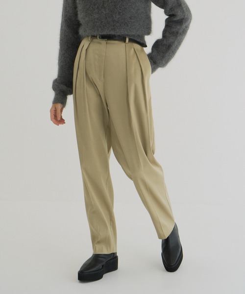 CLANE - バックリボンパンツ - BACK RIBBON PANTS - PINK