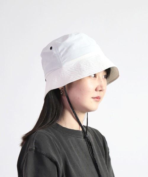 WILD THINGS（ワイルドシングス）の「[WILD THINGS] EXPLORER HAT（ハット・レディース・オフホワイト・FREE）」の2枚目の写真