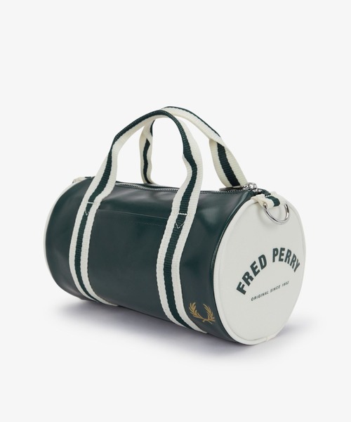 FRED PERRY（フレッドペリー）の「Classic Mini Barrel Bag／クラシックミニバレルバッグ（ショルダーバッグ・レディース・マルーン/ブラック/ベージュ/ライトオリーブ/ダークグリーン・ONE SIZE）」の13枚目の写真