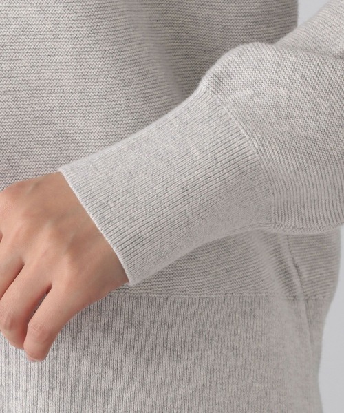 GLOBAL WORK（グローバルワーク）の「スッキレイVネックプルオーバー/250719（ニット/セーター・レディース・ラベンダー/ネイビー/ベージュ/杢グレー/ライトグリーン/グレー系1・XX-LARGE/X-LARGE/LARGE/MEDIUM/SMALL/X-SMALL）」の12枚目の写真