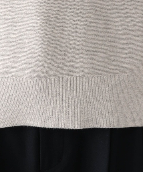 GLOBAL WORK（グローバルワーク）の「スッキレイVネックプルオーバー/250719（ニット/セーター・レディース・ラベンダー/ネイビー/ベージュ/杢グレー/ライトグリーン/グレー系1・XX-LARGE/X-LARGE/LARGE/MEDIUM/SMALL/X-SMALL）」の13枚目の写真