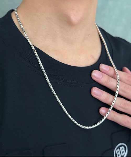 cvtvlist シルバー925ネックレス セール】【B-925 SILVER】925ネックレス b925-n009-39g