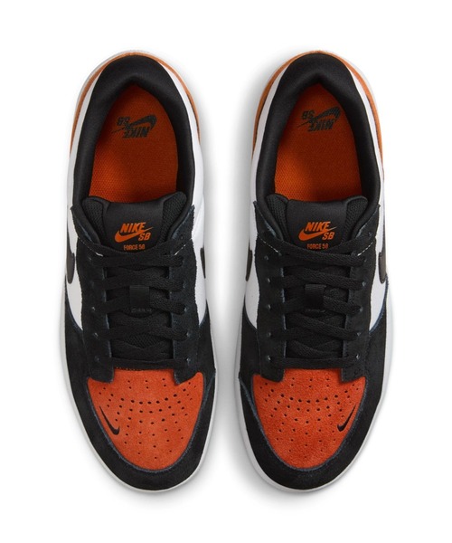 NIKE(ナイキ)の「ナイキ NIKE ナイキSB フォース 58(スニーカー・メンズ・オレンジ・28.0cm/27.5cm/27.0cm/26.5cm/26.0cm/25.5cm/25.0cm/24.5cm/24.0cm/23.5cm/23.0cm)」の3枚目の写真