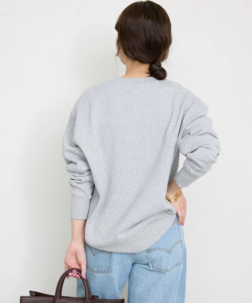 ＋81BRANCA（ハチイチブランカ）の「+81BRANCA/ハチイチブランカ SLOBE別注 HELLO スウェット（スウェット・レディース・ライトグレー/ホワイト・FREE）」の13枚目の写真