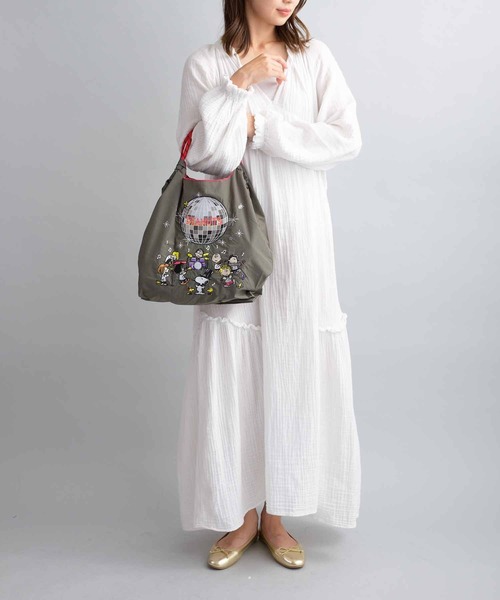Ball&Chain×Peanuts]shopping bag-Peanuts-JOE COOL(M)（エコバッグ