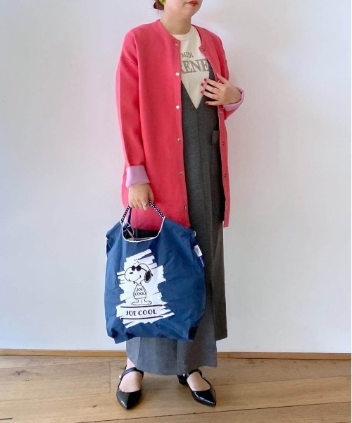 Ball&Chain×Peanuts]shopping bag-Peanuts-JOE COOL(M)（エコ