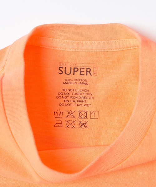 SUPER FINE S/S T-SHIRT (FRIENDS' HOLIDAY) スーパーファイン