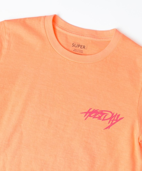 SUPER FINE S/S T-SHIRT (FRIENDS' HOLIDAY) スーパーファイン