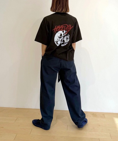 holiday - ホリデイ　スーパーファインドライポケットビッグTシャツ　バックホリデイ SUPER FINE S/S T-SHIRT (FRIENDS' HOLIDAY) スーパーファイン