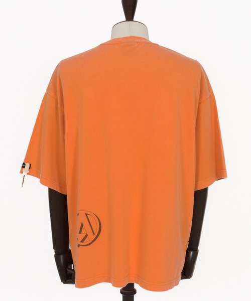 ADAM PATEK（アダムパテック）の「ADAMPATEK/shadow logo short sleeve T/シャドウロゴプリントTシャツ（Tシャツ/カットソー・メンズ・オレンジ/ホワイト/ブラック・1/2）」の22枚目の写真