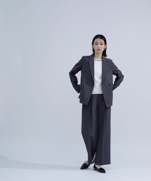 NATURAL BEAUTY BASIC（ナチュラルビューティーベーシック）の「◇総針ベーシックシリーズ クルーネックニット（ニット/セーター・レディース・ベージュ系その他/ホワイト系その他/ブルー系その他6/グリーン系その他6・FREE）」の13枚目の写真