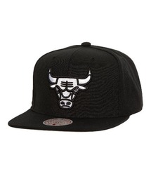 Mitchell&Ness | Mitchell & Ness NBA EVERGREEN BLACK WHITE SNAPBACK(ミッチェル&ネス NBA エバーグリーン ブラック ホワイト スナップバック)(キャップ)
