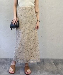 カットメッシュIラインスカート