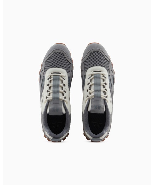 ARMANI EXCHANGE ロゴ グリッター スニーカー＊送料関税込み セール】【A|X アルマーニ エクスチェンジ】＜ZOZO限定＞AXロゴ