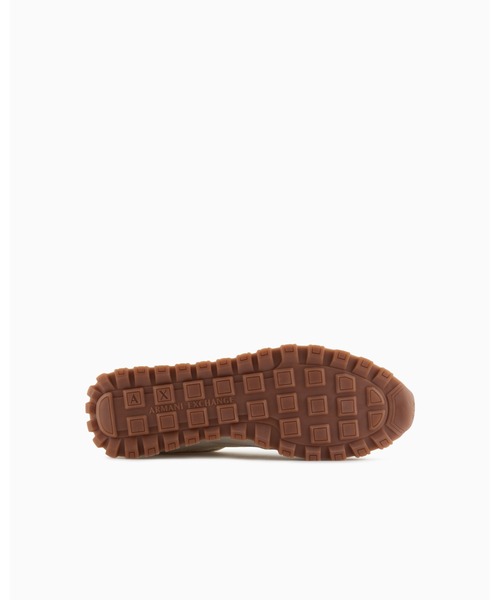 ARMANI EXCHANGE（アルマーニエクスチェンジ）の「【A|X アルマーニ エクスチェンジ】AXロゴ ミックスマテリアル レースアップスニーカー（スニーカー・メンズ・ライトグレー/ホワイト系その他2・8/9/7/6.5/7.5/8.5/9.5/10/10.5/6）」の12枚目の写真