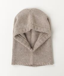 Johnstons of Elgin（ジョンストンズオブエルガン）の「Johnstons / ジョンストンズ：Unisex Knitted Hood Snood：HAB03405[DEA]（ネックウォーマー/スヌード）」