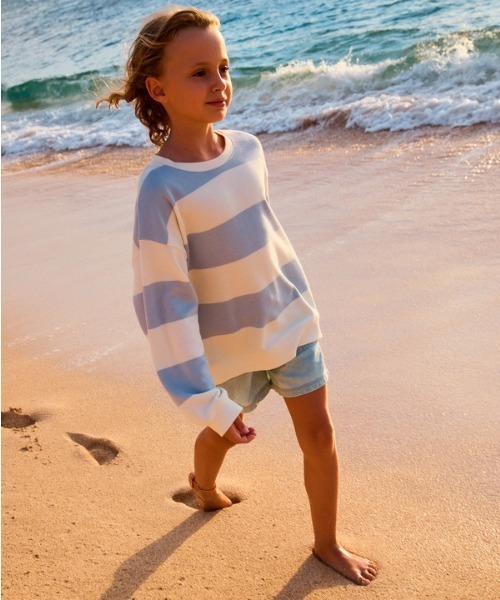 ROXY(ロキシー)の「CALL ON ME /ロキシーキッズコットンショートパンツ(その他パンツ・キッズ・ブルー・130/140/150)」の8枚目の写真