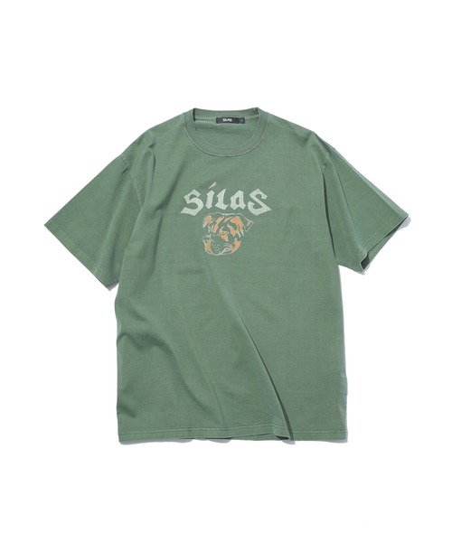 SILAS(サイラス)の「BULL TERRIER S/S TEE(Tシャツ/カットソー・メンズ・ブラック/オフホワイト/グリーン・M/L/XL)」の3枚目の写真