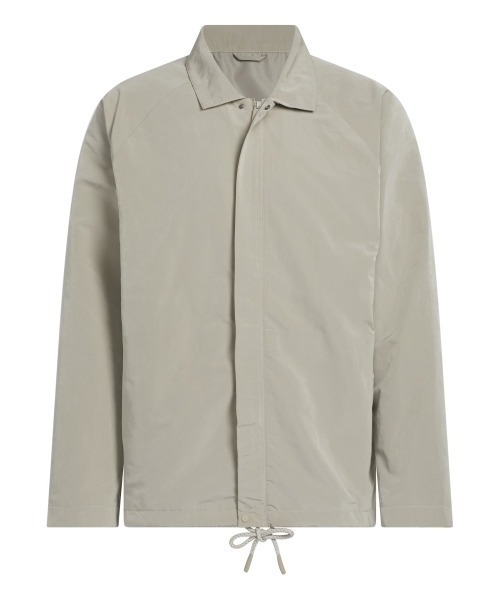 adidas(アディダス)の「adidas BASKETBALL COACH JACKET(アディダス バスケットボール コーチジャケット(ジェンダーニュートラル))(ナイロンジャケット・メンズ・ベージュ系・MEDIUM/LARGE/X-LARGE)」の2枚目の写真
