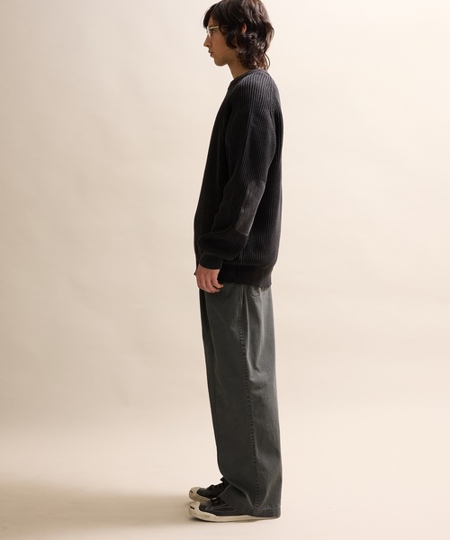 VINTAGE OVERDYE ACID WASHED CREWNECK SWEATER / ヴィンテージ