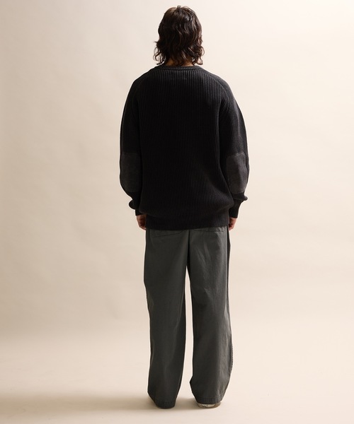 VINTAGE OVERDYE ACID WASHED CREWNECK SWEATER / ヴィンテージ