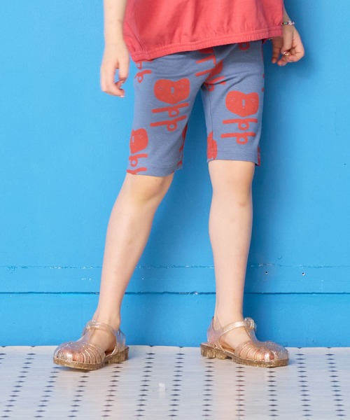 MARKEY'S(マーキーズ)の「総柄バイカーパンツ(その他パンツ・キッズ・ライトグリーン/グリーン/オレンジ/ライトブルー/ミント/パープル/レッド系その他/ブラック/ブラック系その他/グレー・80/90/100/110/120/130/140/150)」の1枚目の写真