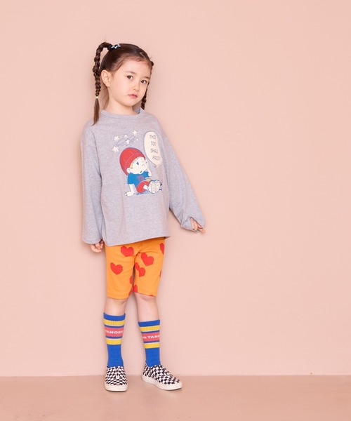 MARKEY'S(マーキーズ)の「総柄バイカーパンツ(その他パンツ・キッズ・ライトグリーン/グリーン/オレンジ/ライトブルー/ミント/パープル/レッド系その他/ブラック/ブラック系その他/グレー・80/90/100/110/120/130/140/150)」の15枚目の写真