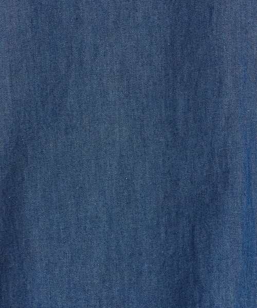 ONIGIRI（オニギリ）の「デイリーリラックス ノースリーブワンピース デニム（ワンピース・レディース・サックスブルー/ネイビー・MEDIUM/LARGE）」の19枚目の写真