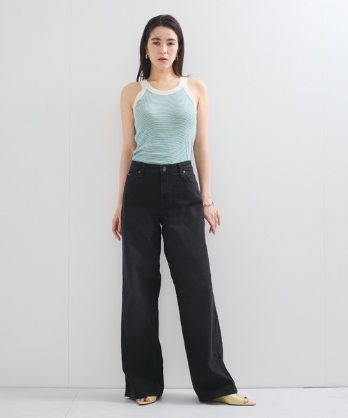 GUESS JEANS（ゲスジーンズ）の「【GUESS(ゲス)】WIDE LEG/デニム ワイドジーンズ（デニムパンツ・レディース・ブルー系その他6/ブルー系その他2/ブラック系その他2・L/S/M）」の6枚目の写真