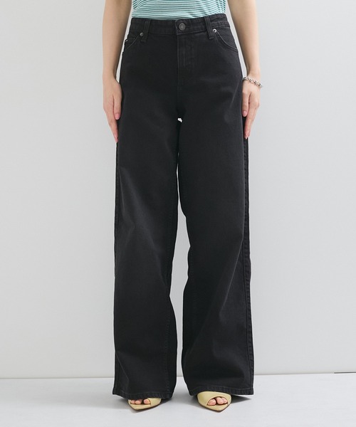 GUESS JEANS（ゲスジーンズ）の「【GUESS(ゲス)】WIDE LEG/デニム ワイドジーンズ（デニムパンツ・レディース・ブルー系その他6/ブルー系その他2/ブラック系その他2・L/S/M）」の10枚目の写真