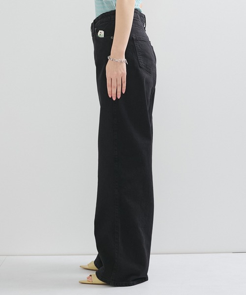 GUESS JEANS（ゲスジーンズ）の「【GUESS(ゲス)】WIDE LEG/デニム ワイドジーンズ（デニムパンツ・レディース・ブルー系その他6/ブルー系その他2/ブラック系その他2・L/S/M）」の11枚目の写真