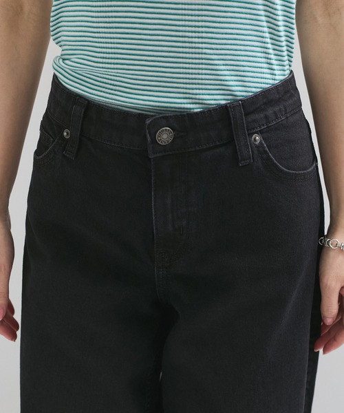 GUESS JEANS（ゲスジーンズ）の「【GUESS(ゲス)】WIDE LEG/デニム ワイドジーンズ（デニムパンツ・レディース・ブルー系その他6/ブルー系その他2/ブラック系その他2・L/S/M）」の13枚目の写真