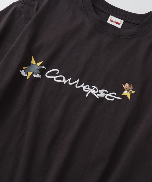 CONVERSE(コンバース)の「【Tom & Jerry/トム & ジェリー】×【CONVERSE/コンバース】 コラボプリント&刺繍ロゴ オーバーサイズ 半袖Tシャツ(Tシャツ/カットソー・レディース・ホワイト系その他/ブラック系その他2/ブラック系その他/ホワイト系その他2・M/L)」の21枚目の写真