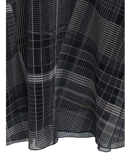 Ameri（アメリ）の「MEDI STRAIN CHECK DRESS（ワンピース