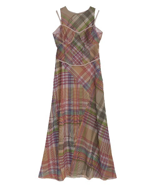MEDI STRAIN CHECK DRESS（ワンピース）｜Ameri（アメリ）の