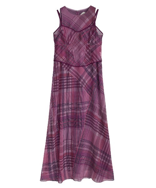 MEDI STRAIN CHECK DRESS（ワンピース）｜Ameri（アメリ）の
