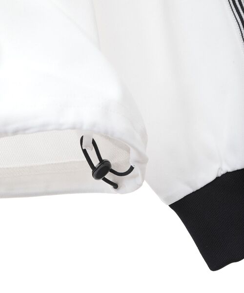 CRAFT STANDARD BOUTIQUE（クラフトスタンダードブティック）の「接触冷感/UVカット/速乾性 ハニカムメッシュゲームトップ【ユニセックス】（Tシャツ/カットソー・レディース・オフホワイト/ブラック・S/M/L）」の11枚目の写真