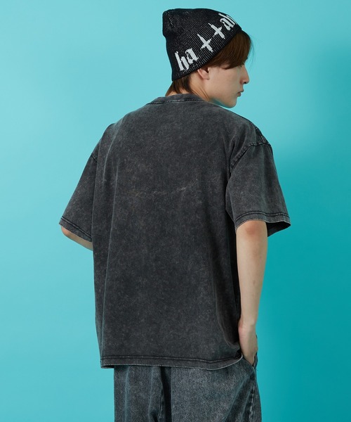 improves(インプローブス)の「天竺 ロゴ刺繍 半袖Tシャツ(Tシャツ/カットソー・メンズ・ブラウン/ピンク/ブラック・MEDIUM/LARGE)」の6枚目の写真