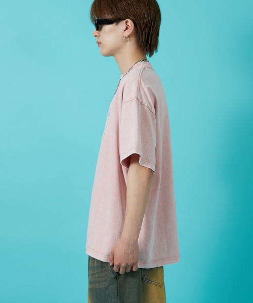 improves(インプローブス)の「天竺 ロゴ刺繍 半袖Tシャツ(Tシャツ/カットソー・メンズ・ブラウン/ピンク/ブラック・MEDIUM/LARGE)」の13枚目の写真