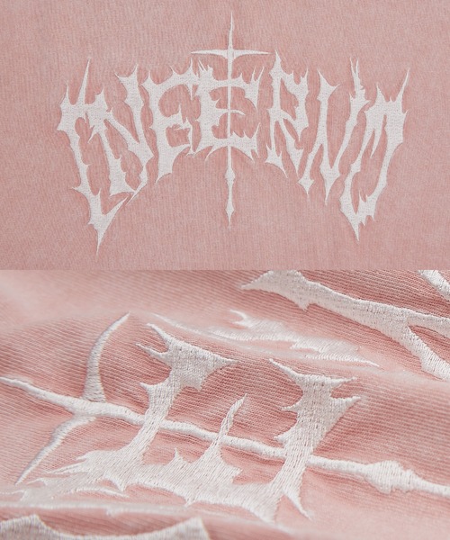 improves(インプローブス)の「天竺 ロゴ刺繍 半袖Tシャツ(Tシャツ/カットソー・メンズ・ブラウン/ピンク/ブラック・MEDIUM/LARGE)」の17枚目の写真