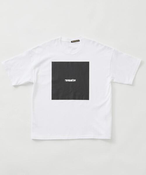 FRAPBOIS（フラボア）の「テンジンサインT（Tシャツ/カットソー・レディース・ブラック/ホワイト・1/2）」の2枚目の写真