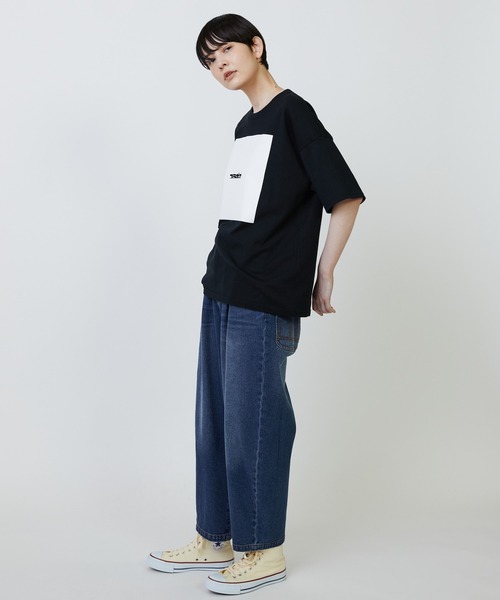 FRAPBOIS（フラボア）の「テンジンサインT（Tシャツ/カットソー・レディース・ブラック/ホワイト・1/2）」の6枚目の写真