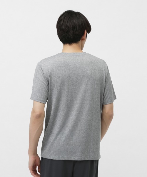 TIGORA(ティゴラ)の「ティゴラ TIGORA iCOOL 接触冷感UV Tシャツ(Tシャツ/カットソー・メンズ・ブラック・4L/SS/S/M/L/LL/3L)」の3枚目の写真