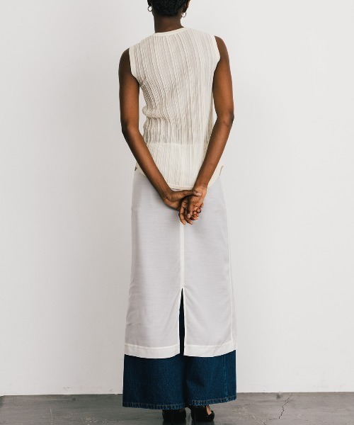 tシャツ EURO HOOK SHEER RIB TOP/ユーロホックシアーリブトップ レディース EURO HOOK SHEER RIB TOP/ユーロホックシアーリブトップ（T
