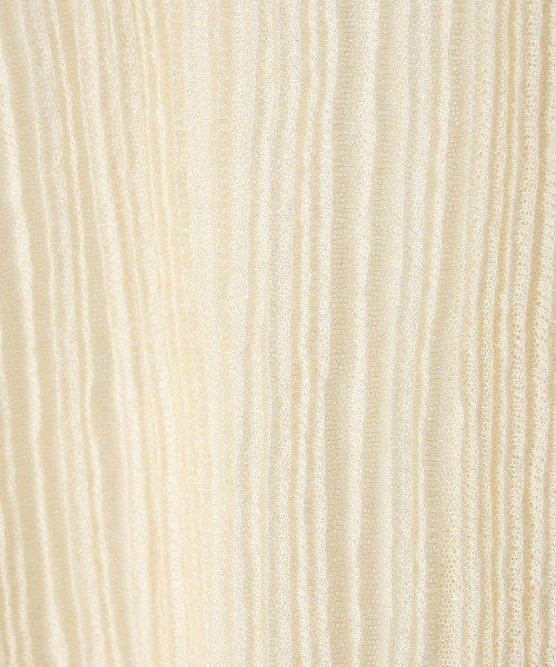 EURO HOOK SHEER RIB TOP/ユーロホックシアーリブトップ（T