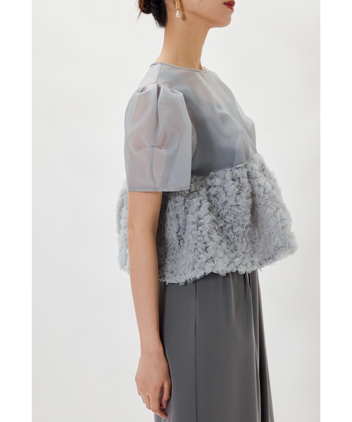 スウェルペプラムセットアップパンツドレス 2点セット オールインワン