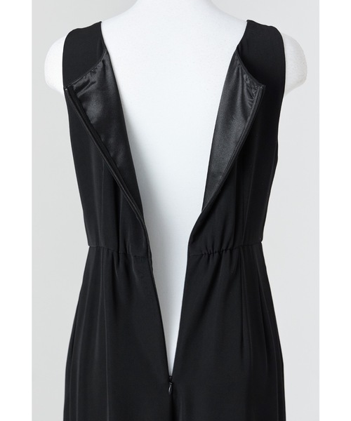 スウェルペプラムセットアップパンツドレス 2点セット オールインワン