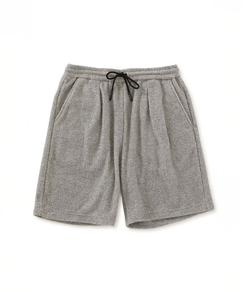 HOLLYWOOD RANCH MARKET(ハリウッドランチマーケット)の「SO0031 ダブルニットパイルイージーショーツ(その他パンツ・メンズ・ブラック/グレー・X-LARGE/LARGE/SMALL/MEDIUM)」の2枚目の写真